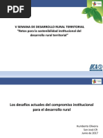 Desarrollo Territorial Rural IICA