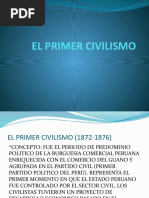 Primer Civilismo-Guerra Del Pacifico Academia