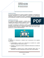 Aspectos de Seguridad Informática para La Protección de La Información