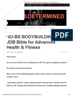 NO-BS BODYBUILDING - The JDB Bible For Advanced Health & Fitness - Bold and Determined-1