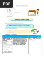 D2 A1 SESION 1° Medimos Con Unidades Arbitrarias