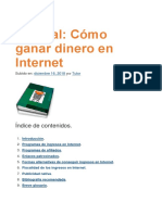 Tutorial Ganar Dinero Con Internet