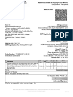 Invoice 2nd Hard Drive