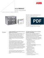 Protection and Control REX640: All-In-One Protection For Any Power Distribution Application