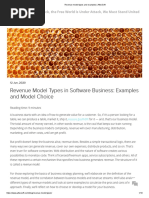 Revenue Model Types and Examples - AltexSoft