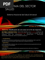 3.2 Reforma Del Sector Salud