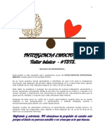 INTELIGENCIA EMOCIONAL Taller Basico TSTS - CUADERNO DE EJERCICIOS