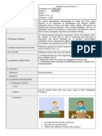 Detailed Lesson Plan No. 2 Learning Area: ENGLISH Quarter: Fourth Week: 2 Grade Level: 8 Duration: 1 Hour