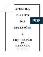 Apostila - Liquidação Da Herança