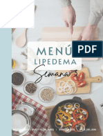 Menú Reto Lipedema Semana 3