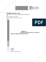 Tarea 1, Administración de Las Cuentas Por Cobrar Por Medio de Factoraje Financiero