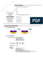 EverGuard TPO Bonding Adhesive MSDS 2177