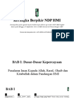 Kerangka Pikir NDP HMI