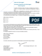 Ses DF 2 Simulado de Enfermagem 60 Questoes