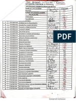 DM Second Internal Marks