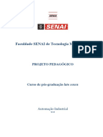 Projeto Pedagogico Pos-Graduacao Automacao Ind