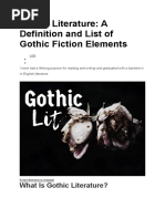 Gothic Literature: A Definition and List of Gothic Fiction Elements