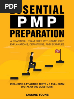 Essential PMP Preparation A Practical Exam Prep With Simplified Explanations Definitions and Examp 2022