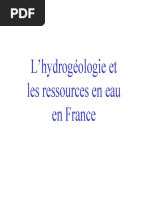 Hydrogéologie France