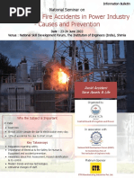 National Seminar On Electrical and Fire Accidents in Power Industry - Causes and Prevention