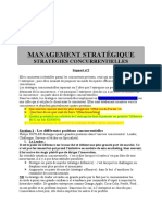 Strategies Concurrentielles