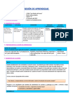 Sesión de Aprendizaje Fundacion de Ica