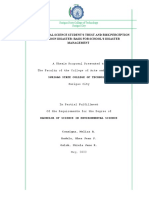 Environmental Science Student'S Trust and Risk Perception of Typhoon Disaster: Basis For School'S Disaster Management