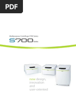 Design, Innovation and User-Oriented: Multipurpose Centrifuge S700 Series