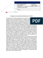 Lectura - El Tungstenos y Las Huellas Del Colonialismo en El Perú