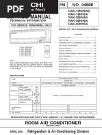 Manual Serviço Hitachi Rak Tem Esquema