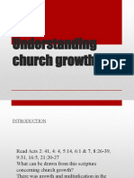 Understanding Church Growth