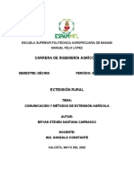 Informe de Extension Rural