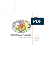 Barangay Piagma: Wendel E. Avisado