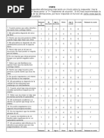 Contingencies of The Self-Worth Scale (CSWS - Crocker-Castellano