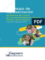 SEPREM - Control de Convencionalidad en Derechos Humanos de Las Mujeres en Guatemala