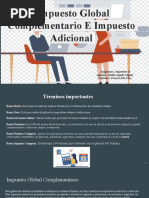 Impuesto Global Complementario E Impuesto Adicional