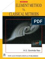 Rao, H. S. Govinda - Finite Element Method vs. Classical Methods-New Age International (P) LTD., Publishers (2007)