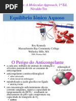 Equilíbrio Iônico Aquoso