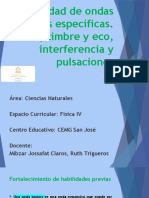 Intensidad de Ondas