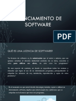 Licenciamiento de Software