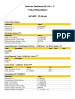 Cat Electronic Technician 2015A v1.0 Product Status Report