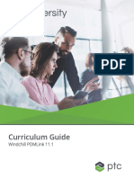 Curriculum Guide Windchill PDMLink 11 1