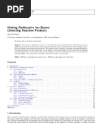 Making Radioactive Ion Beams Detecting Reaction Products