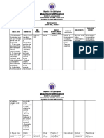 Kindergarten Action Plan