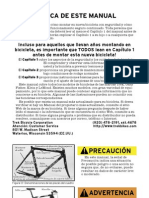 Manual Del Usuario de Bicicletas