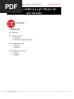Función Cuadrática y Optimización