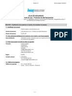 Ficha de Seguridad - MSDS