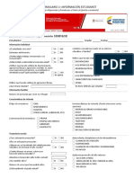 Formato SIMPADE Información Estudiante