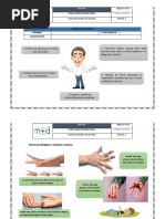 Plan Casero Terapia Física Pcte Con Movilidad