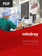 Mindray Solutions Catalogue